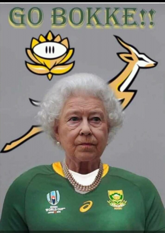 queen in SA jersey